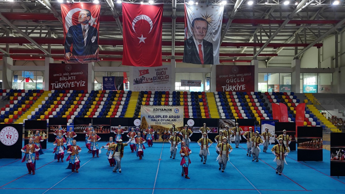 HALK OYUNLARI BÖLGE YARIŞMASI ADIYAMAN’DA COŞKUYLA TAMAMLANDI